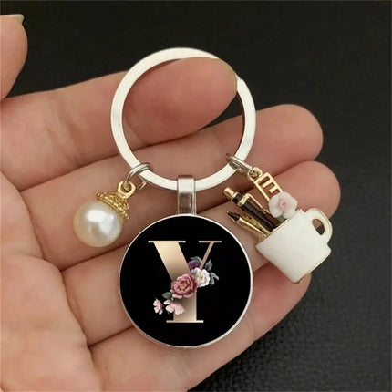 MyGiftHome 26 Letter Keychains Cup Pendants Bag Ornaments-Y