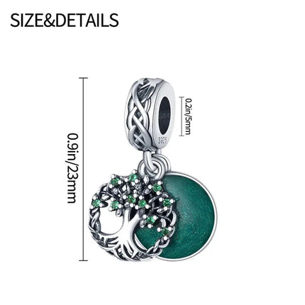 MyGiftHome S925 Silver Bead Charm for DIY Jewelry