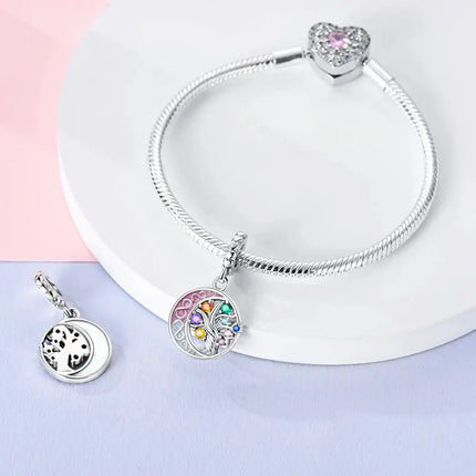 MyGiftHome S925 Silver Bead Charm for DIY Jewelry