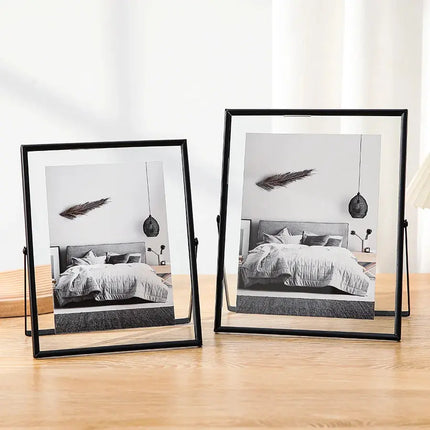 MyGiftHome 4/6Inch Metal Floating Photo Frame