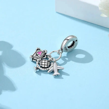 MyGiftHome S925 Silver Charms for Bracelet Necklace DIY Jewelry