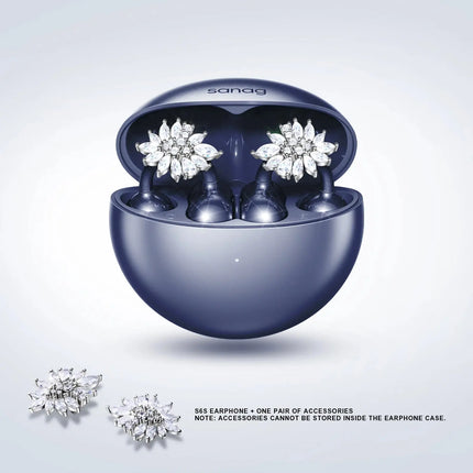 MyGiftHome Open Ear Free Clip-On Headphones Earbuds with Jewelry Design MyGiftHome