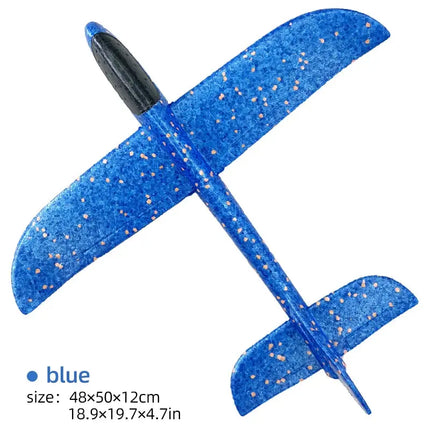 MyGiftHome Throwing Foam Airplane Toy 2 Flight Mode Glider MyGiftHome