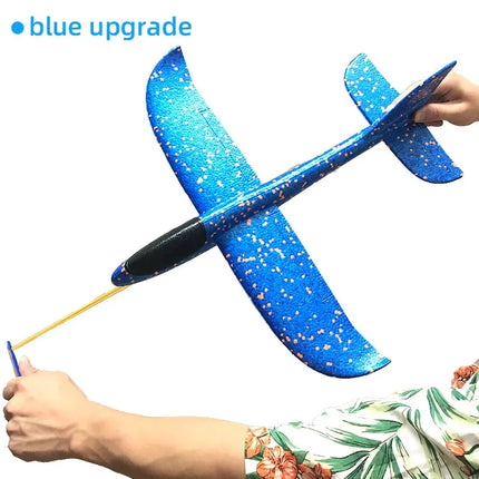 MyGiftHome Throwing Foam Airplane Toy 2 Flight Mode Glider MyGiftHome