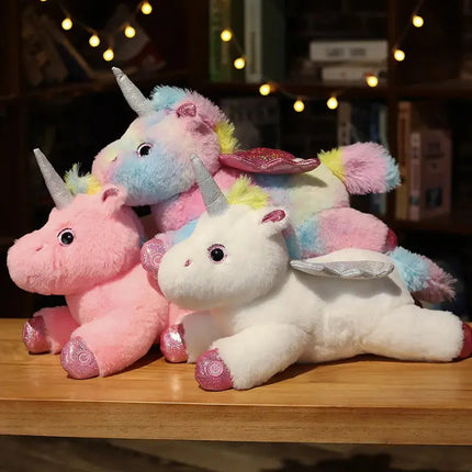 MyGiftHome Light-Up Unicorn Plush Stuffed Animal Toys