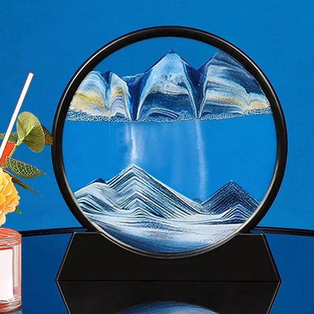 MyGiftHome Moving Sand Art 3D Sandscape Hourglass MyGiftHome