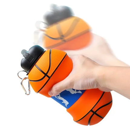 MyGiftHome 19oz Collapsible Silicone Ball Shaped Water Bottle
