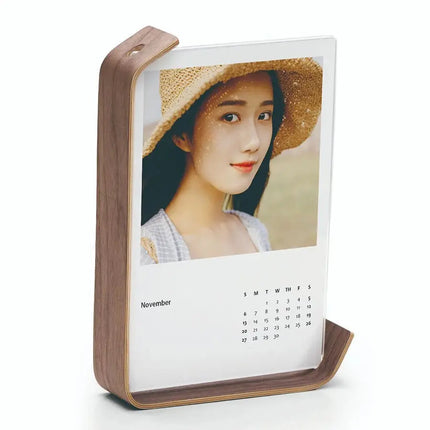 MyGiftHome Acrylic Wooden Photo Frame Herbarium Display Frame