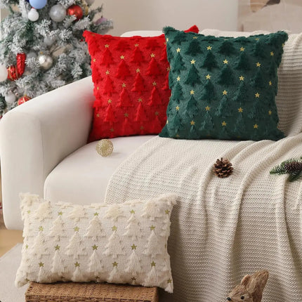 MyGiftHome Christmas Tree Cushion Cover