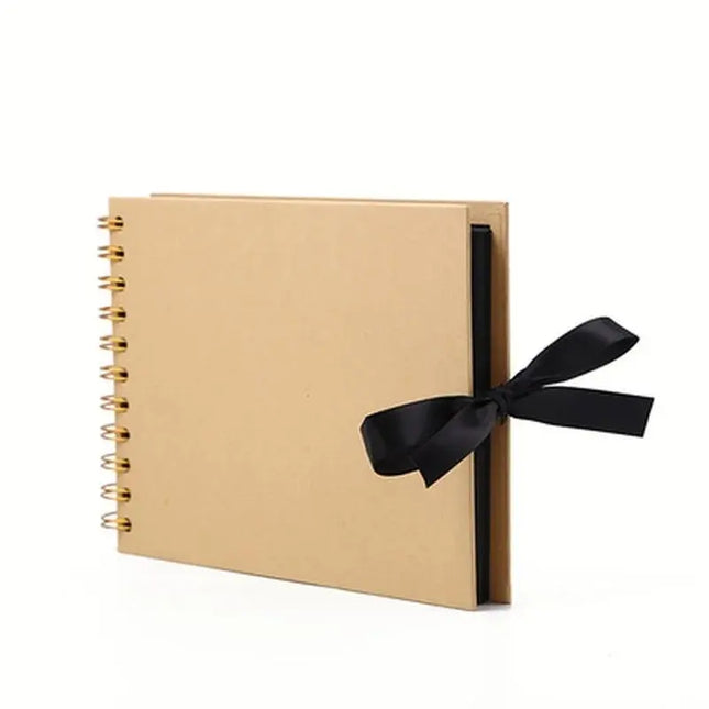 MyGiftHome DIY Scrapbook Photo Album Kraft Paper-Yellow