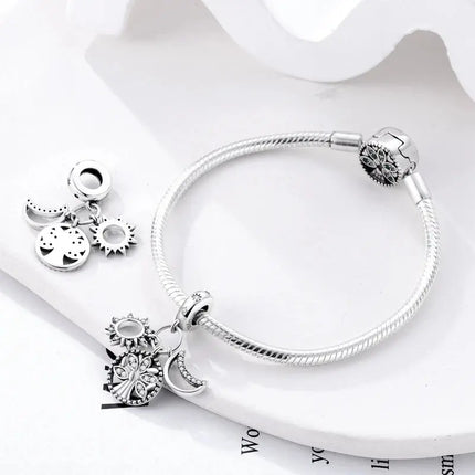 MyGiftHome S925 Silver Bead Charm for DIY Jewelry