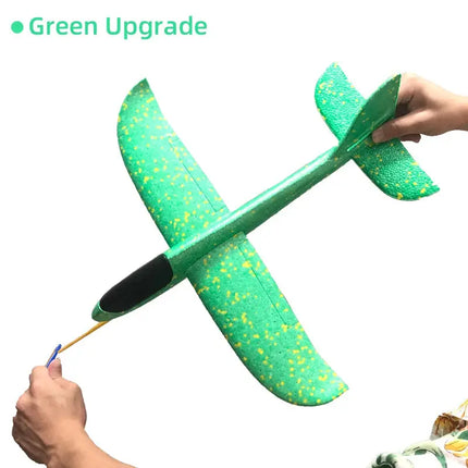 MyGiftHome Throwing Foam Airplane Toy 2 Flight Mode Glider MyGiftHome