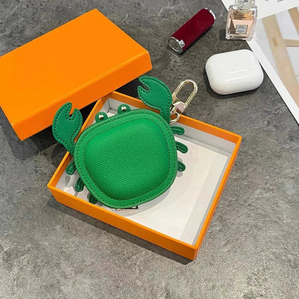 MyGiftHome Crab Coin Purse Earphone Storage Bag-Green