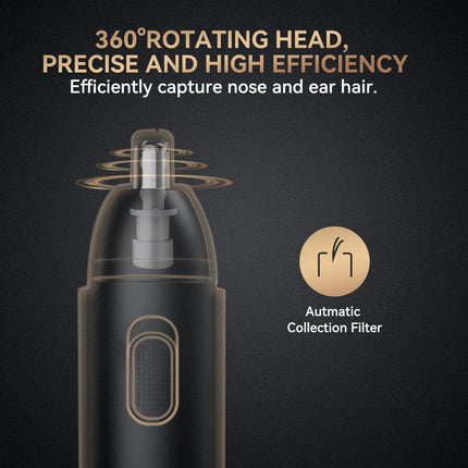 MyGiftHome 3-in-1 Nose Hair Trimmer for Men