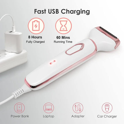 MyGiftHome 4-in-1 Electric Razor for Women