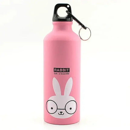 MyGiftHome 17oz Stainless Steel Water Bottle Vacuum Flask-Rabbit