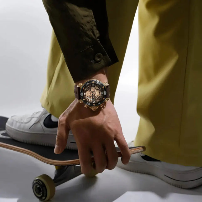 MyGiftHome Men's Quartz Sports Watch Silicone Strap (NAVIFORCE)