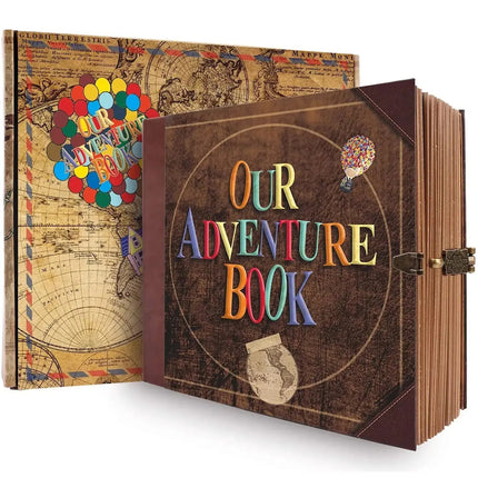 MyGiftHome Our Adventure Book Scrapbook Photo Album 146 Pages