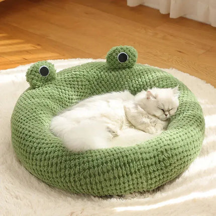 MyGiftHome Frog Shape Pet Nest Suitable for All Seasons MyGiftHome