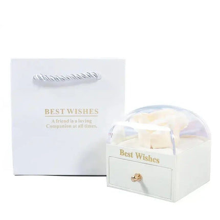 MyGiftHome Rose Jewelry Packaging Gift Box with Drawer MyGiftHome
