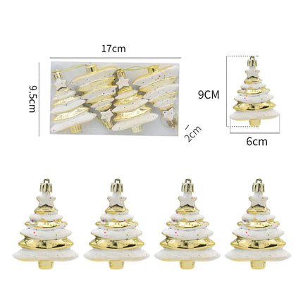 MyGiftHome Christmas Tree Ornament-Christmas Tree Gold