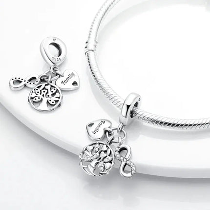 MyGiftHome S925 Silver Bead Charm for DIY Jewelry