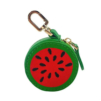 MyGiftHome Fruit Mini Coin Purse Keychain Pendant-Watermelon