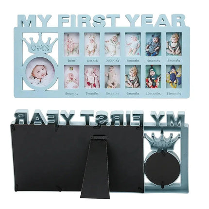 MyGiftHome My First Year Picture Frame for Baby