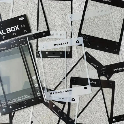 MyGiftHome 15PCS DIY Decorative Retro Camera Film Stickers