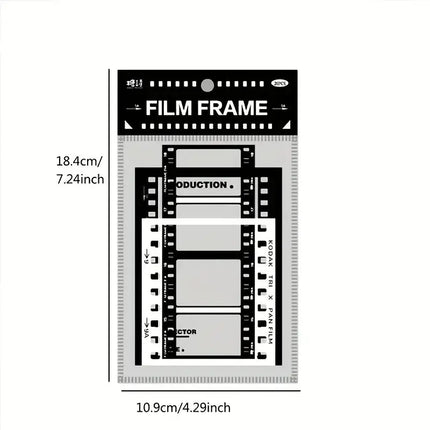 MyGiftHome 15PCS DIY Decorative Retro Camera Film Stickers
