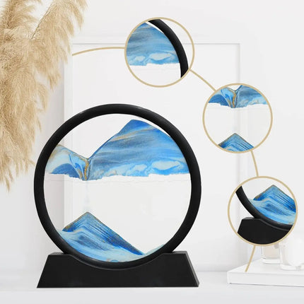 MyGiftHome Moving Sand Art 3D Sandscape Hourglass MyGiftHome