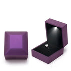 Square Ring Box (Purple)