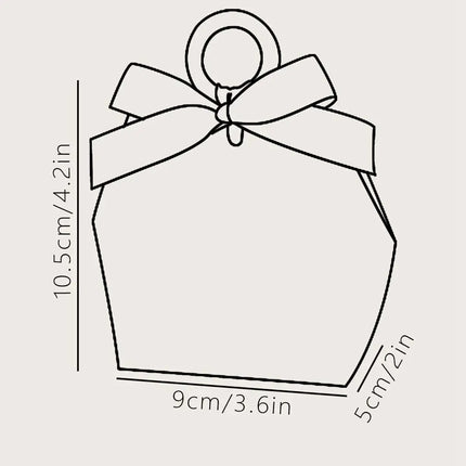 MyGiftHome 5CPS Gift Bags Wedding Favors Candy Box