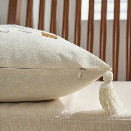 MyGiftHome Christmas Throw Pillow Cover with Tassels