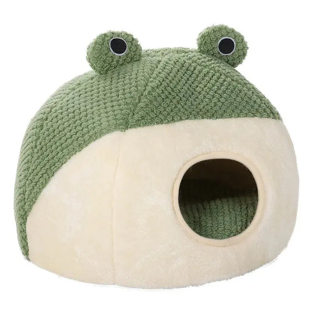 MyGiftHome Frog Shape Pet Nest Suitable for All Seasons MyGiftHome