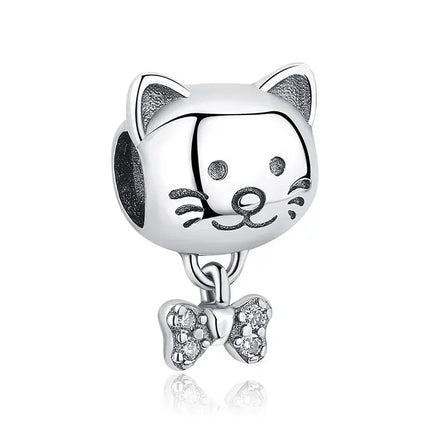 MyGiftHome S925 Silver Pet Charms for DIY Jewelry