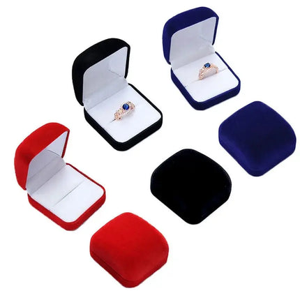 MyGiftHome Velvet Ring Box Jewelry Storage Gift Box MyGiftHome