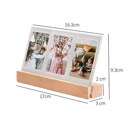 MyGiftHome Acrylic 3-in-1 Photo Frame with LED Light