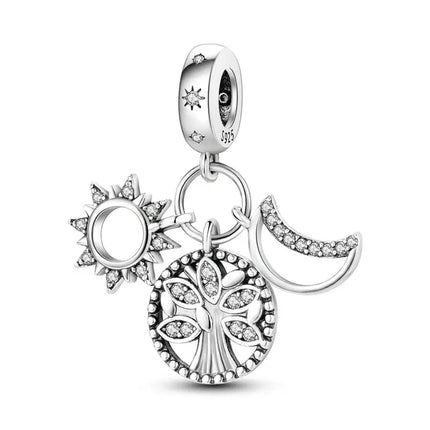 MyGiftHome S925 Silver Bead Charm for DIY Jewelry-Style 5