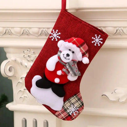 MyGiftHome Cartoon Christmas Socks Xmas Hanging Stockings-Style 13