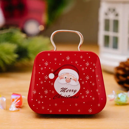 MyGiftHome Christmas Handbag Candy Tin Box-Style 4