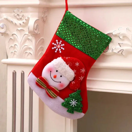 MyGiftHome Cartoon Christmas Socks Xmas Hanging Stockings-Style 22