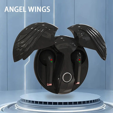 MyGiftHome Angel Wings Bluetooth Earbuds HIFI Stereo Wireless