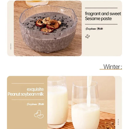 MyGiftHome 9-in-1 Electric Soybean Milk Maker