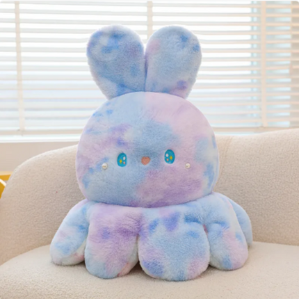 Reversible Octopus Rabbit Plush Toy 