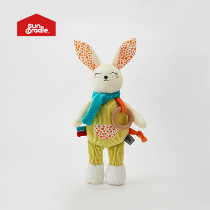 Plush Rabbit Toy for Babies with Multi-functional Design 