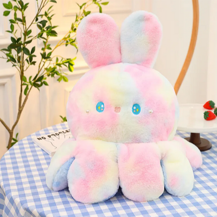 Reversible Octopus Rabbit Plush Toy 