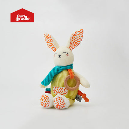 Plush Rabbit Toy for Babies with Multi-functional Design 