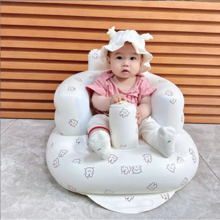 Inflatable Baby Chair for Dining & Bath 
