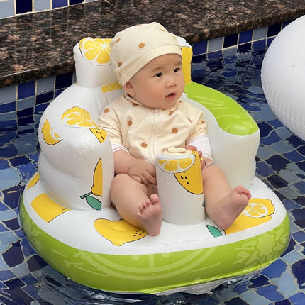 Inflatable Baby Chair for Dining & Bath 